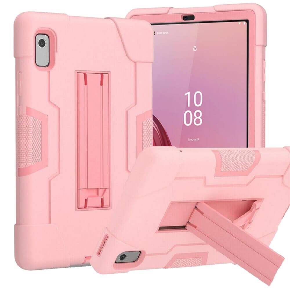 Lenovo Tab M9 9.0 inch 2023 TB-310FU Hybrid Fancy Shockproof Heavy Duty Kickstand Case Cover Lenovo Tab M9 9.0 inch 2023 TB-310FU Hybrid Fancy Shockproof Heavy Duty Kickstand Case Cover